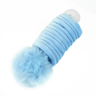 BouncePaw Suction Cup Cat Teaser  WallMount Spring Toy With Bunny Fur Ball For Independent Play 2