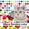 Colorful Plush Cat Toy Balls For Interactive Play  Training 2