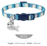 Personalized Engraved Nylon Cat Collar With Custom ID Tag 4