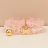 Personalized Lace Cat Collar With Bell  Custom Name Tag 5