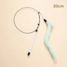 Telescopic Bird Feather Cat Teaser Wand With Bell For Interactive Play 4
