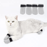 AntiScratch Cat Socks Soft Breathable Pet Booties With Secure Velcro Straps 6