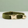 Personalized Velvet Cat Collar With Bow  Bell  Elegant Adjustable Pet Collar 3