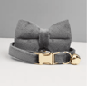 Personalized Adjustable Cat Collar With Bowknot Custom Engraved Pet Collar 4