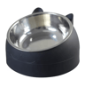 15 Tilted Stainless Steel Cat Bowl  Elevated AntiVomiting Pet Feeding Dish 4