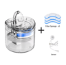 2L Automatic Pet Water Fountain  Motion Sensor USB Drinking Bowl With Activated Carbon Filter 3