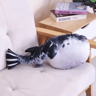 Plush Catnip Fish Toy  Interactive Teeth Cleaning  Kicking Toy For Cats 2