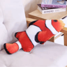 Plush Catnip Fish Toy  Interactive Teeth Cleaning  Kicking Toy For Cats 3