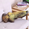 Plush Catnip Fish Toy  Interactive Teeth Cleaning  Kicking Toy For Cats 8