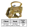 Adjustable Tactical Pet Harness  Leash Set With Control Handle For Cats And Dogs 5