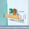 Magnetic Refrigerator Spice Rack Shelf  SpaceSaving Kitchen Organizer 5