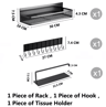 Magnetic Metal Spice Rack Shelf For Refrigerator  Kitchen Organization 3