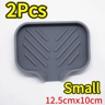 Silicone Sink Tray With Drainage For Soap Sponge  Brush Organization 8