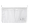 Refrigerator Hanging Mesh Storage Bag With Double Compartments 2