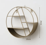Nordic Round Floating Wall Shelf For Plants  Home Decor 2