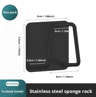 Stainless Steel Sink Sponge Holder Drain Rack Kitchen Organizer 1