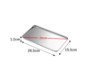 Stainless Steel Rectangular Serving Tray Food Storage  Baking Plate 3