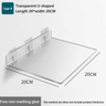 SelfAdhesive Wall Mounted Storage Shelf  Removable Bathroom  Kitchen Organizer Rack 9