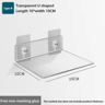 SelfAdhesive Wall Mounted Storage Shelf  Removable Bathroom  Kitchen Organizer Rack 12