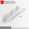 SelfAdhesive Wall Mounted Storage Shelf  Removable Bathroom  Kitchen Organizer Rack 19
