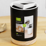 360 Rotating Kitchen Utensil Holder  3Grid Cutlery Organizer With Removable Divider  Drain Tray 2