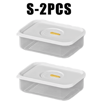 Lunch Meat  Cheese Storage Container  Transparent Refrigerator Keeper For Cold Cuts Sausage  Deli F 5