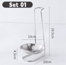 Vertical Ladle  Spoon Rest Stand  SingleDouble Kitchen Utensil Holder For Countertops 4