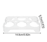 68 Grid Egg Storage Container  Refrigerator Egg Holder Tray With Protective Lid 2