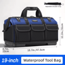 WINHUNT HeavyDuty Canvas Electrician Tool Bag  Large Capacity MultiFunctional Tool Organizer 1