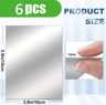 6pcs10pcs Acrylic Mirror Wall Stickers  SelfAdhesive Mirror Wall Decor Flexible Decorative Tiles Fo 5