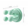 Silicone SelfAdhesive Toothbrush Holder  Waterproof MultiFunction Wall Hook For Bathroom Organizati 19