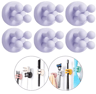 Silicone SelfAdhesive Toothbrush Holder  Waterproof MultiFunction Wall Hook For Bathroom Organizati 5