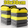 Thick DoubleLayer Microfiber Car Towels  Soft Super Absorbent Drying Cloths For Car  Household Clea 3