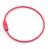 Stainless Steel Wire Keychain Cable Rings  Screw Lock Key Ring Loops For Keys Tags  Outdoor Gear 3