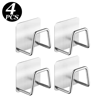 Stainless Steel SelfAdhesive Sink Sponge Holder  Kitchen Sink Organizer  Drain Drying Rack 4