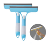 3in1 Window Cleaning Squeegee With Spray Bottle  Microfiber Pad  MultiFunction Glass Cleaning Tool 3
