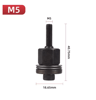 Hand Rivet Nut Tool With M3M10 Mandrel Heads  Manual Nutsert Installation Tool For Furniture  Metal 3