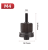 Hand Rivet Nut Tool With M3M10 Mandrel Heads  Manual Nutsert Installation Tool For Furniture  Metal 4