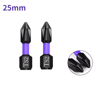 2PCS PH2 Magnetic Screwdriver Bit Set  NonSlip Phillips Drill Bits 25150mm 1