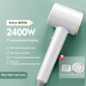 2400W Professional Ionic Hair Dryer  HighPower Negative Ion Blow Dryer With Hot  Cold Air 5