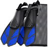 Adjustable Snorkel Fins  Short Silicone Swimming Flippers For Snorkeling  Scuba Diving 3