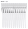 12Piece Facial Mask Brush Set  Soft Bristle Crystal Handle Face Mask Applicators 1