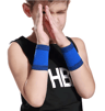 1 Pair Kids Knit Elbow Brace  Compression Arm Support Sleeves For Volleyball Tennis  Sports 6