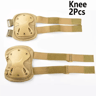 2Piece Professional Tactical Knee  Elbow Pad Set  Advanced Protective Gear For Outdoor Activities 2