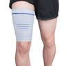 Adjustable Thigh Compression Sleeve  AntiSlip Upper Leg Support Wrap For Men  Women 2