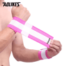 AOLIKES Cotton Elastic Wrist Brace Wrap For Gym Sports  Carpal Tunnel Support 1