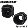 Adjustable Ankle  Wrist Weights 1 Pair  Neoprene Leg  Arm Weights For Running Yoga  Strength Traini 4