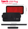 Cordless LED Light Therapy Massage Pad With 660nm  850nm Red Light For Joint  Muscle Care 4