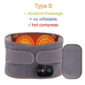 Inflatable Lumbar Support Belt With Heat  Vibration For Lower Back Comfort 1