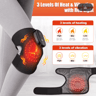 3in1 Heated Vibrating Knee Pad With FarInfrared Therapy For Knee Shoulder  Elbow Support 1